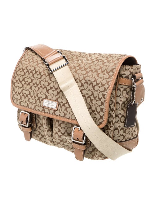 Coach Canvas Messenger Bag