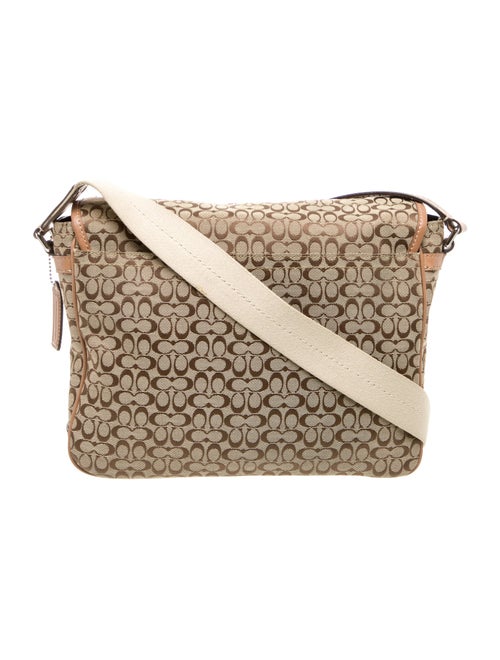 Coach Canvas Messenger Bag