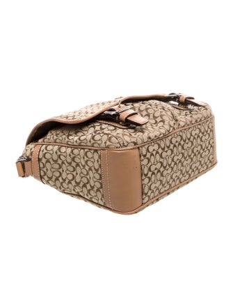 Coach Canvas Messenger Bag