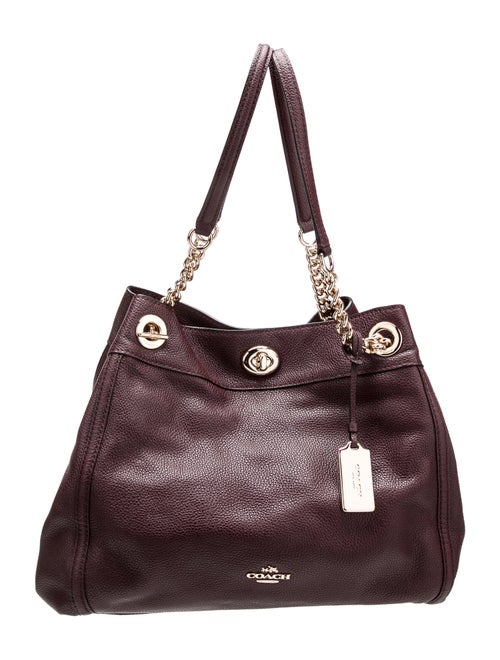 Coach Leather Shoulder Bag