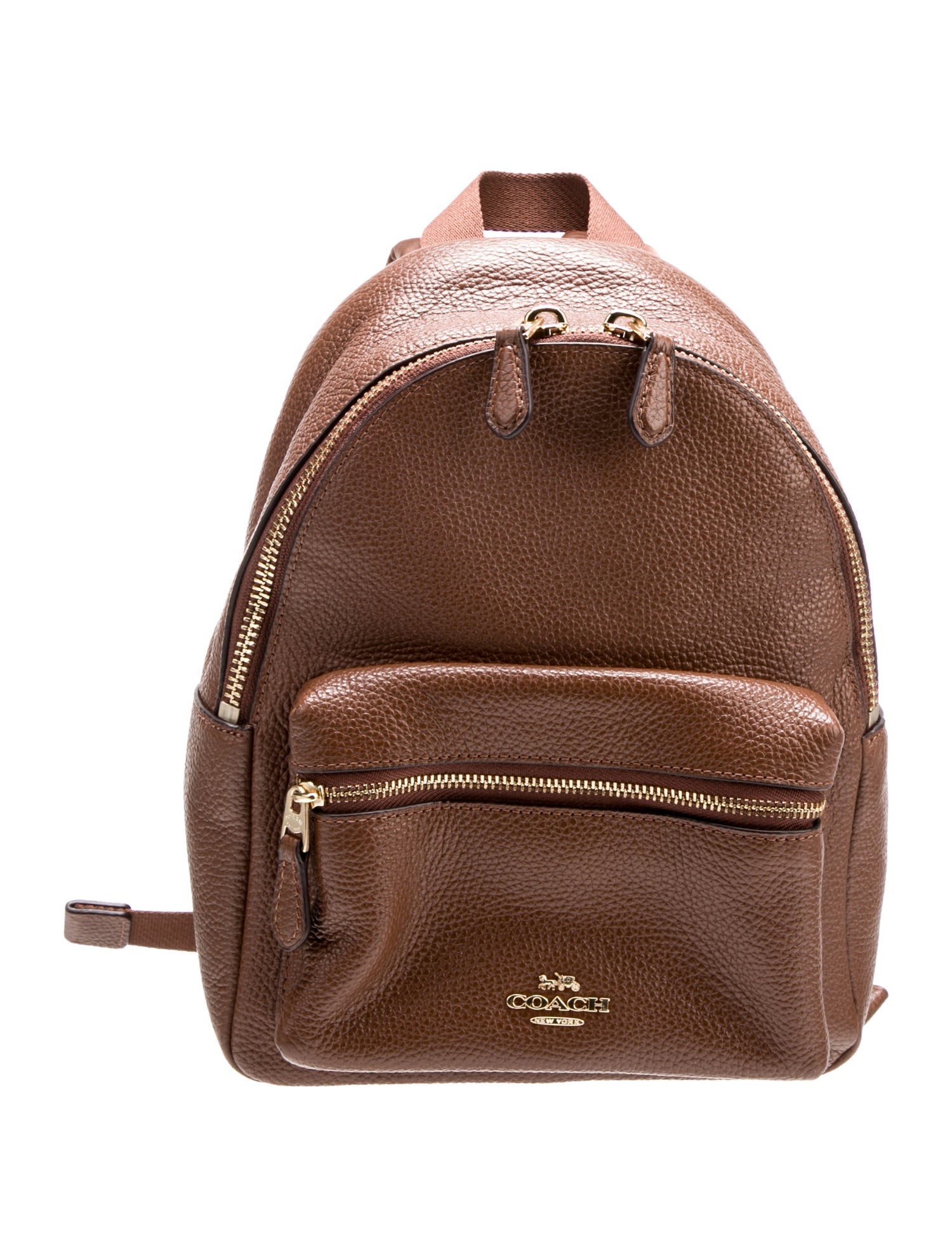 Coach Leather Backpack