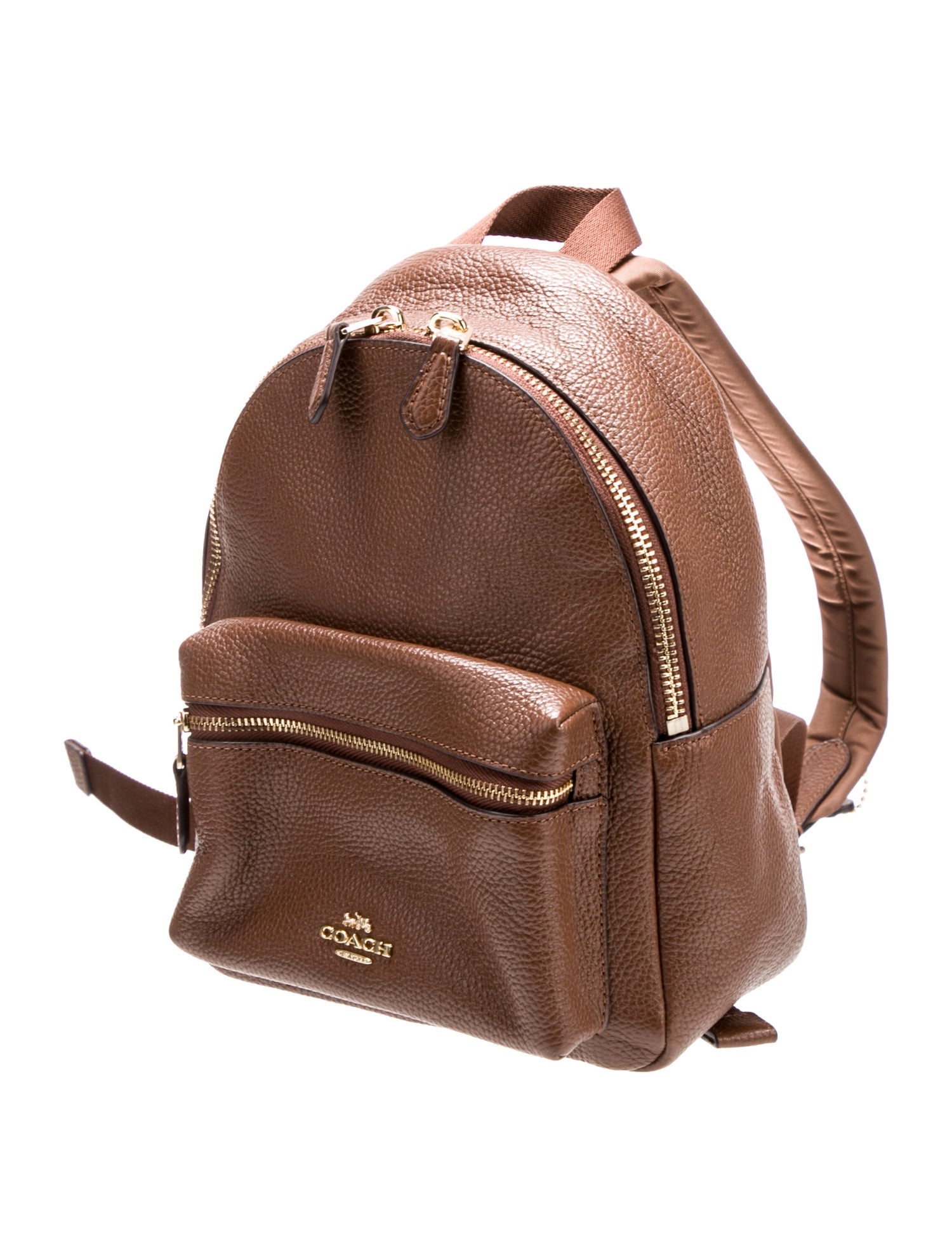 Coach Leather Backpack