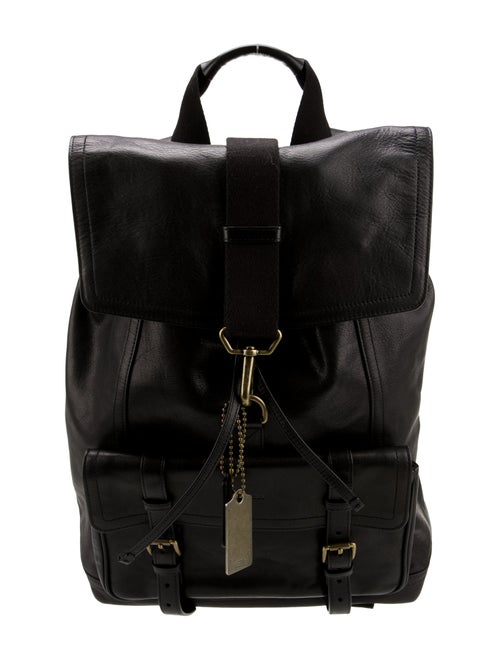 Coach Leather Backpack