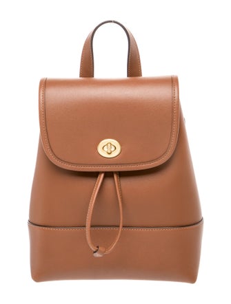 Coach Leather Backpack