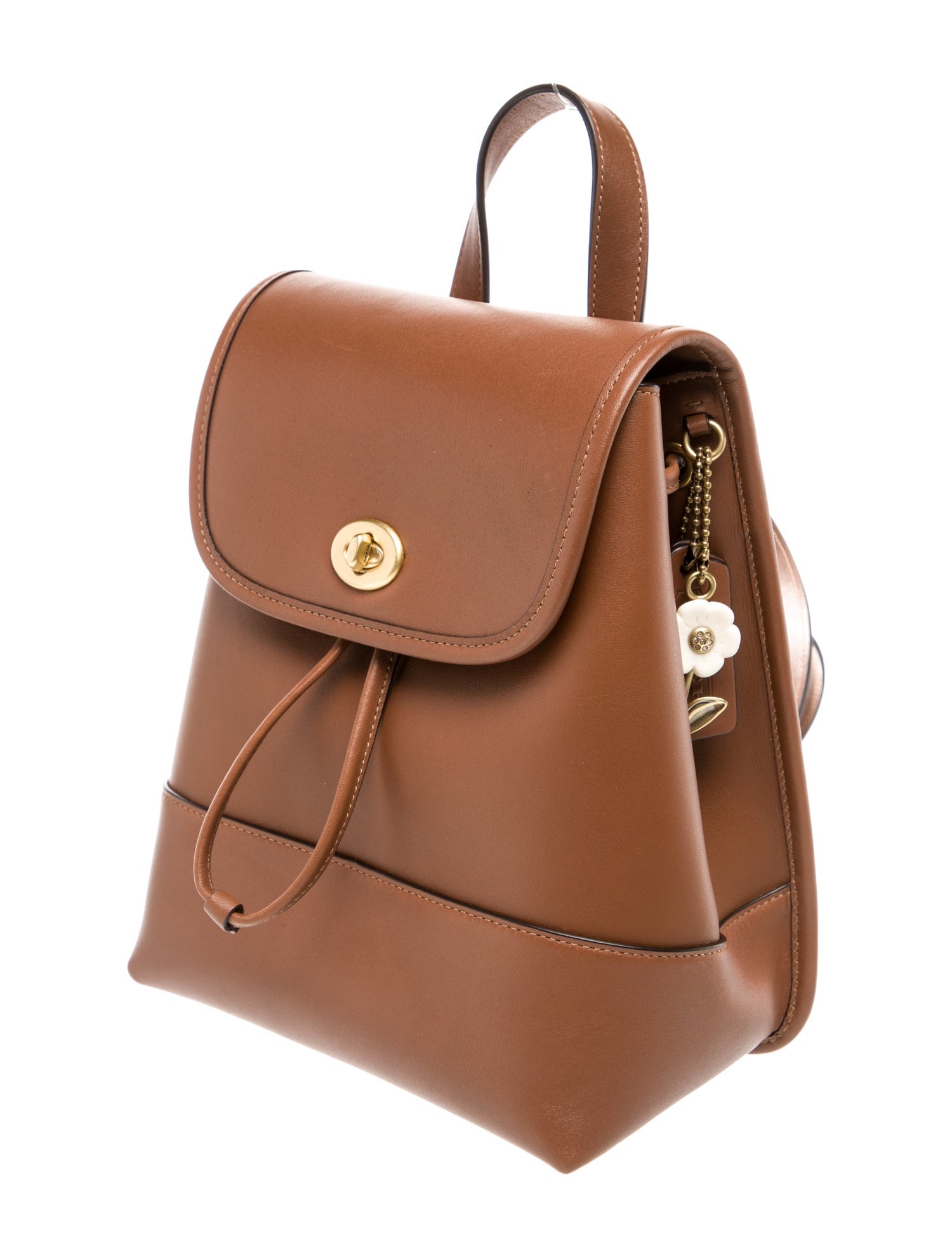Coach Leather Backpack
