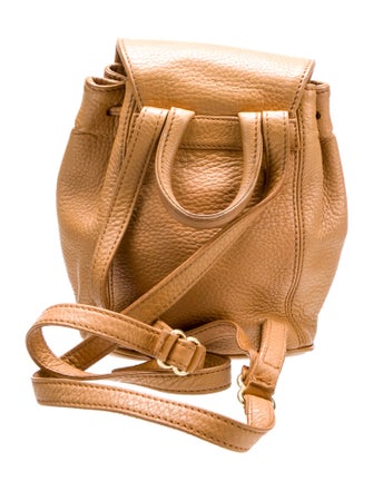 Coach Leather Backpack