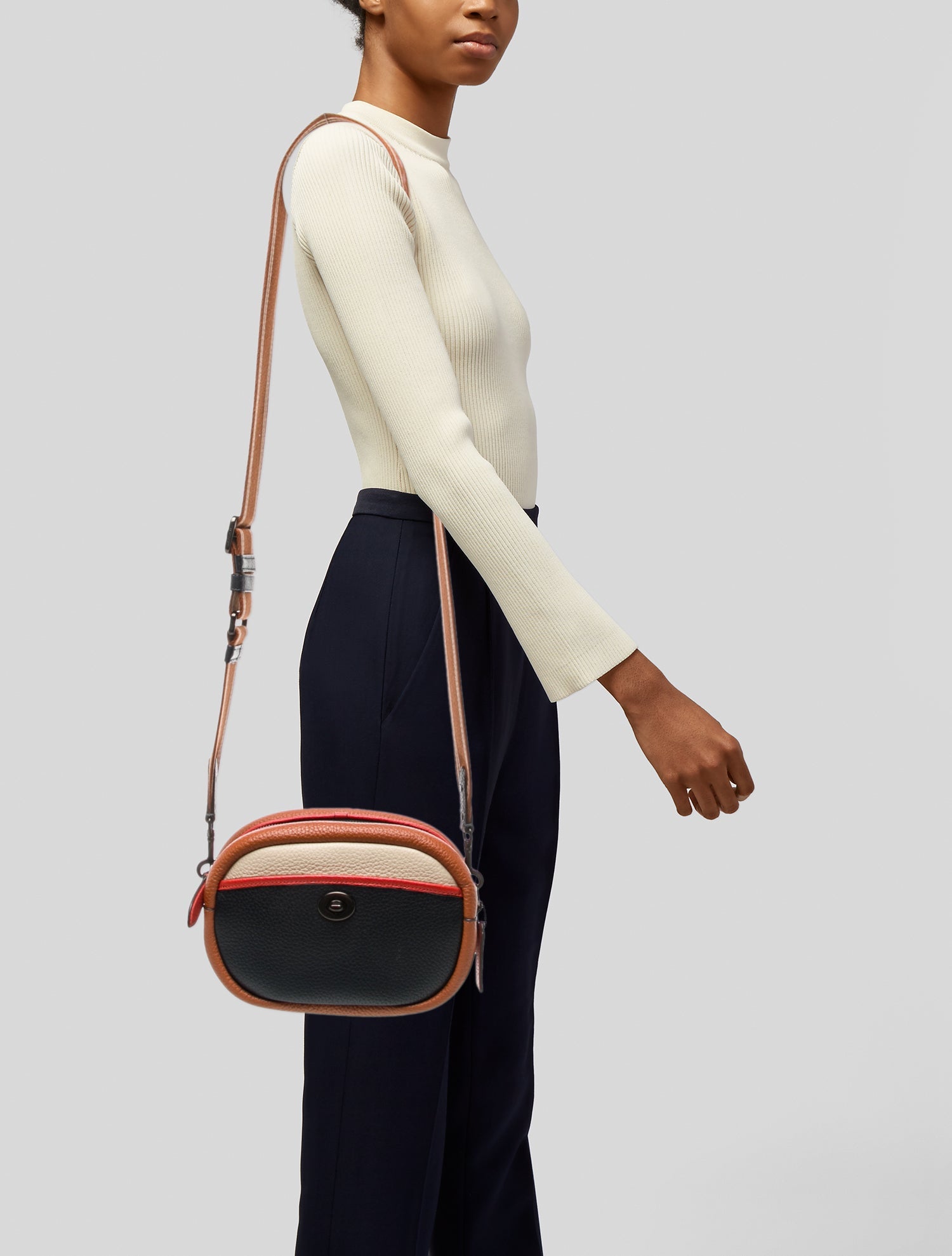 Coach Leather Crossbody Bag