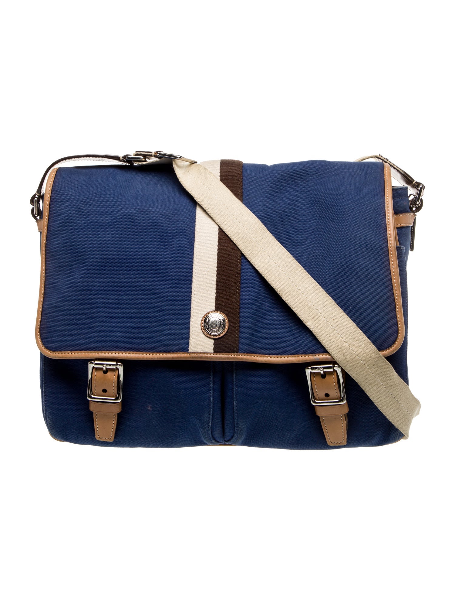 Coach Canvas Messenger Bag