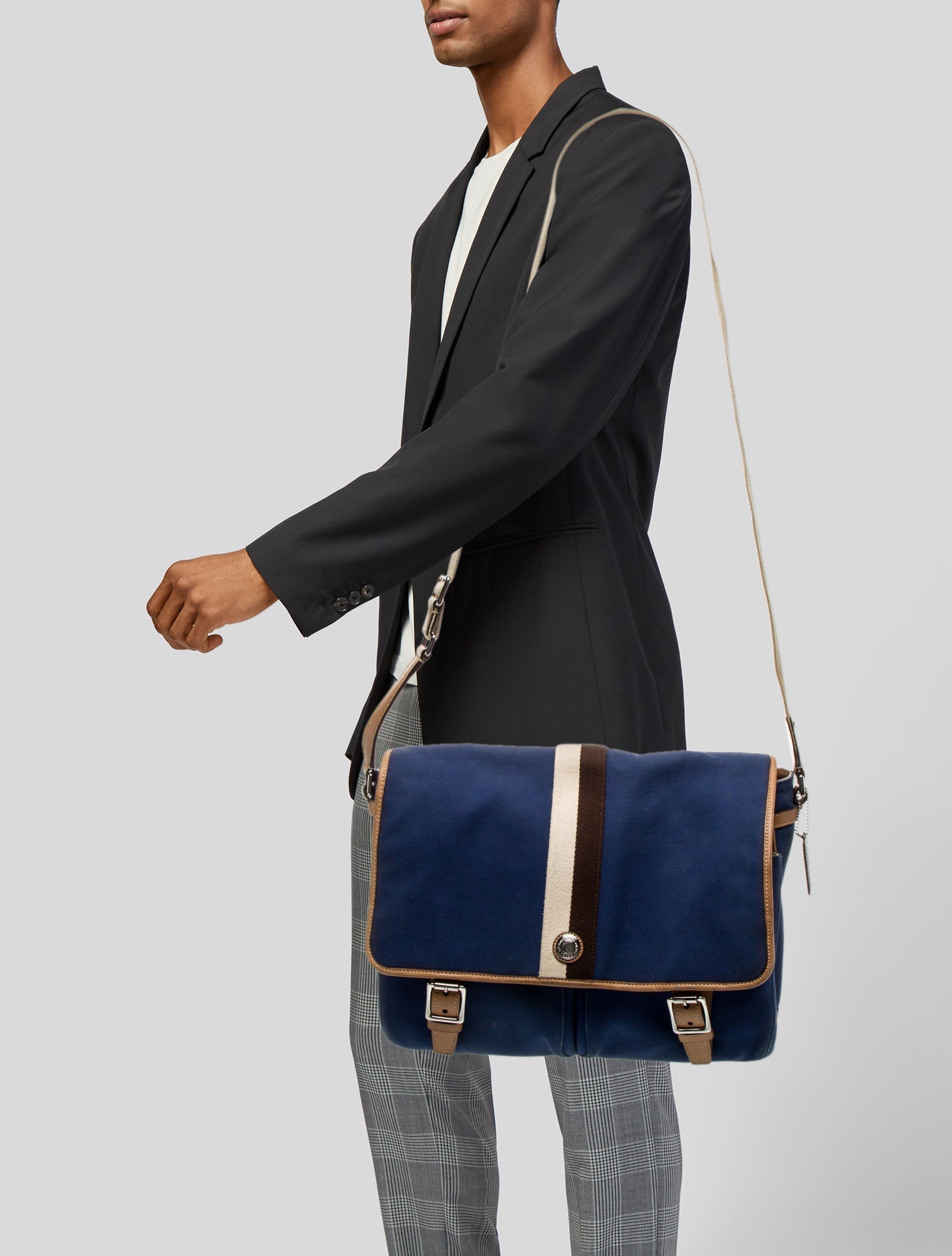 Coach Canvas Messenger Bag