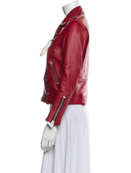 Coach Leather Biker Jacket