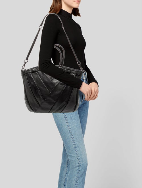 Coach Leather Top Handle Bag