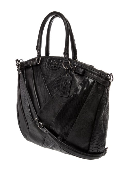 Coach Leather Top Handle Bag