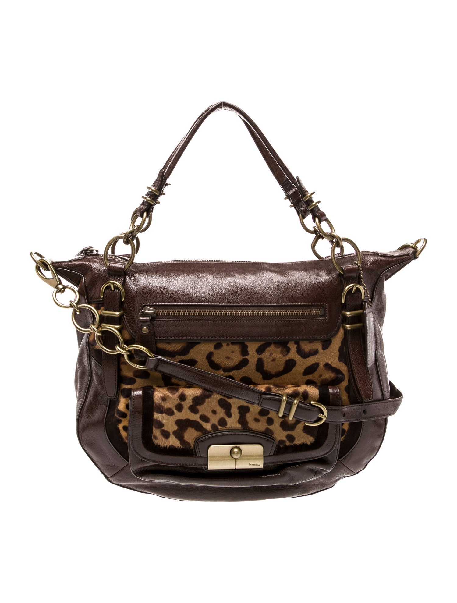 Coach Canvas Top Handle Bag