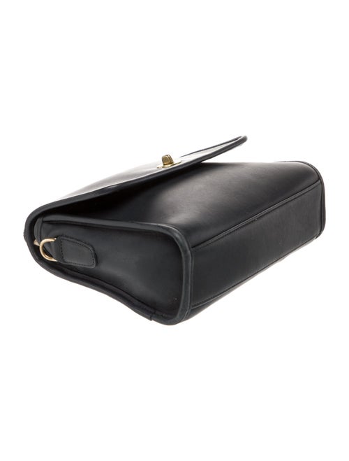 Coach Leather Top Handle Bag