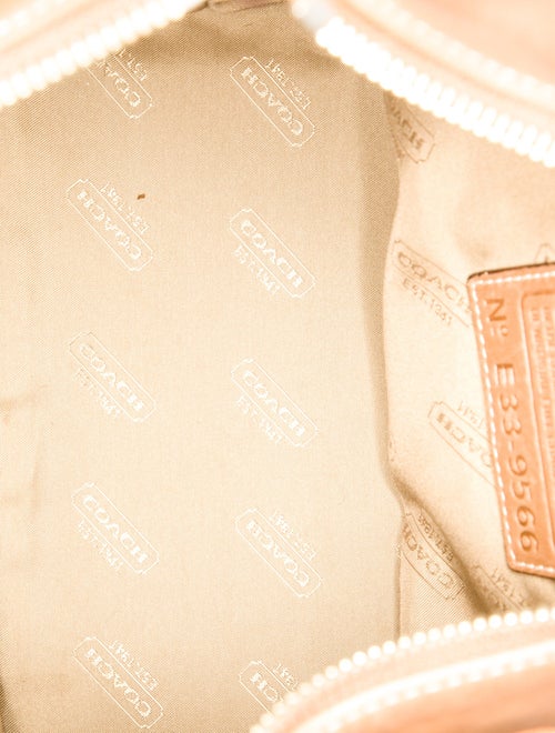 Coach Leather Top Handle Bag