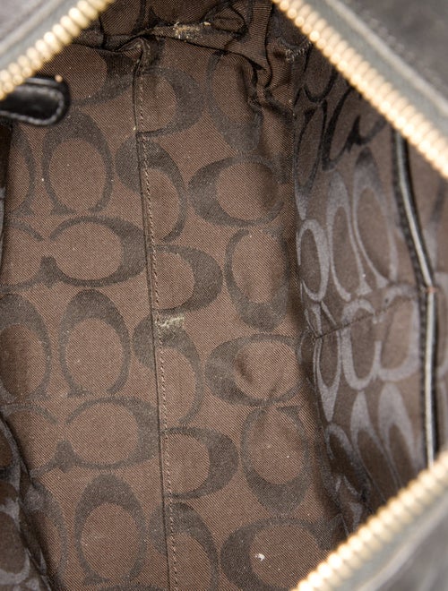 Coach Leather Top Handle Bag