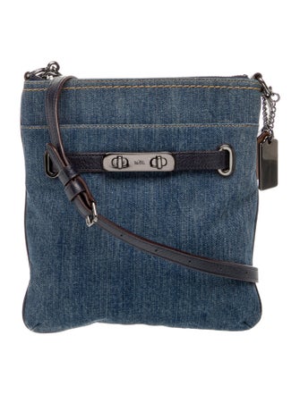 Coach Denim Crossbody Bag