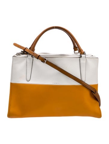 Coach Handle Bags Leather Top Bag