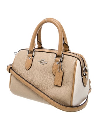 Coach Leather Top Handle Bag
