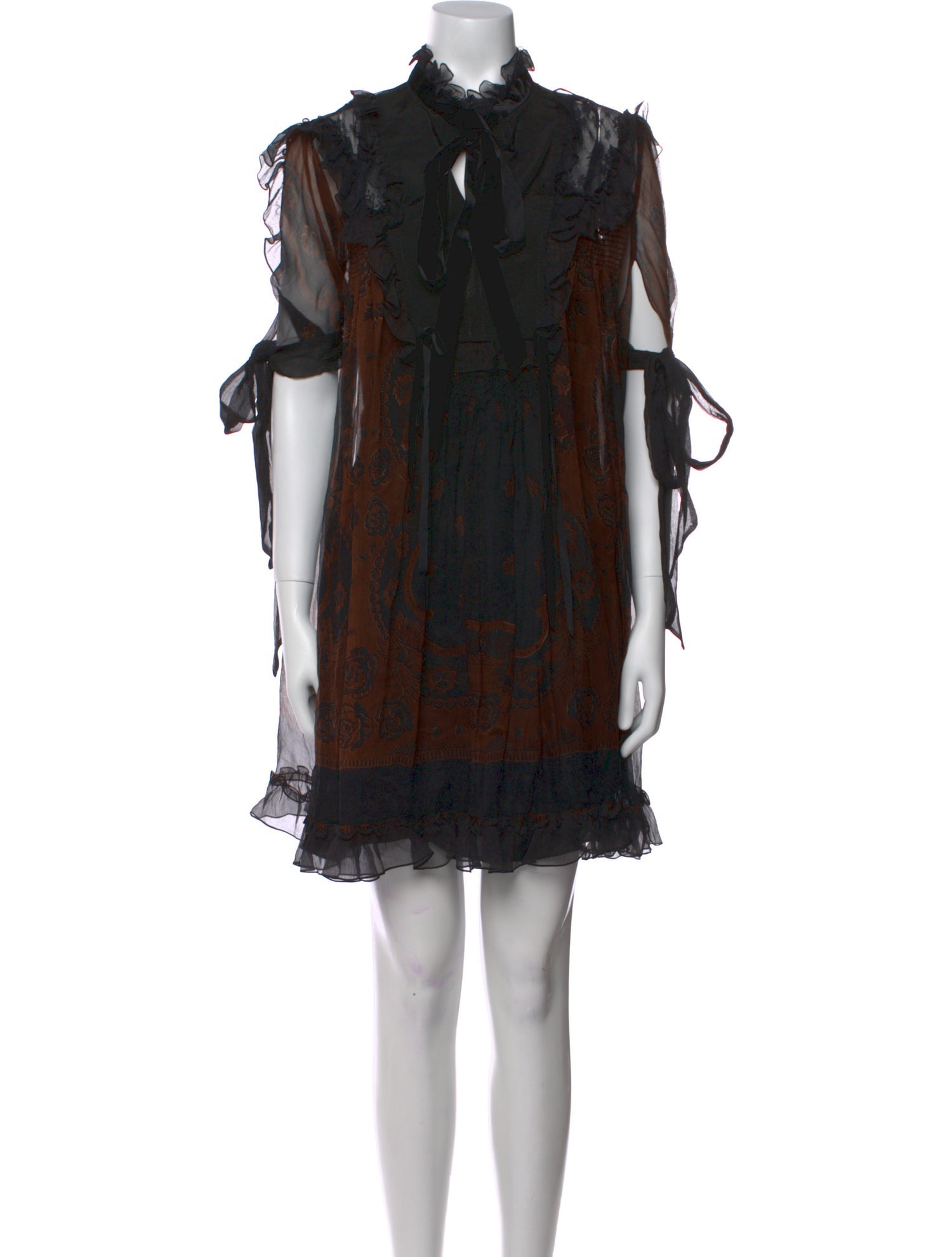 Coach Silk Knee-Length Dress