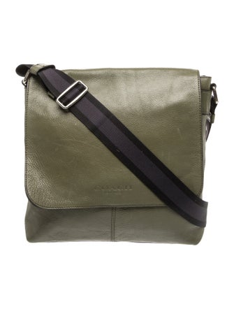 Coach Leather Messenger Bag