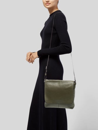 Coach Leather Messenger Bag