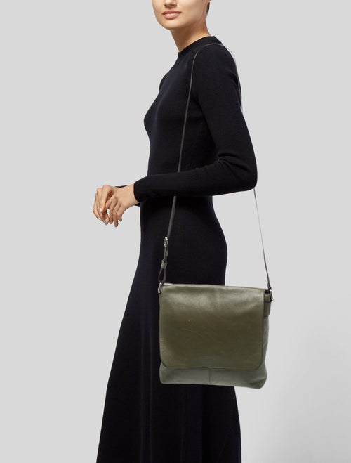Coach Leather Messenger Bag