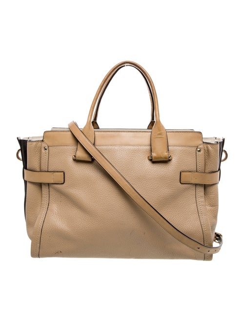 Coach Leather Top Handle Bag