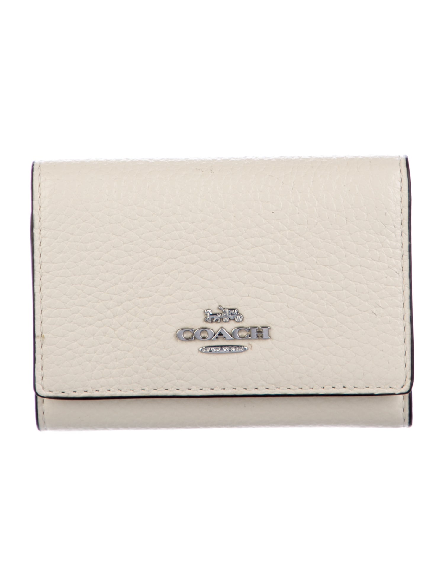 Coach Leather Compact Wallet
