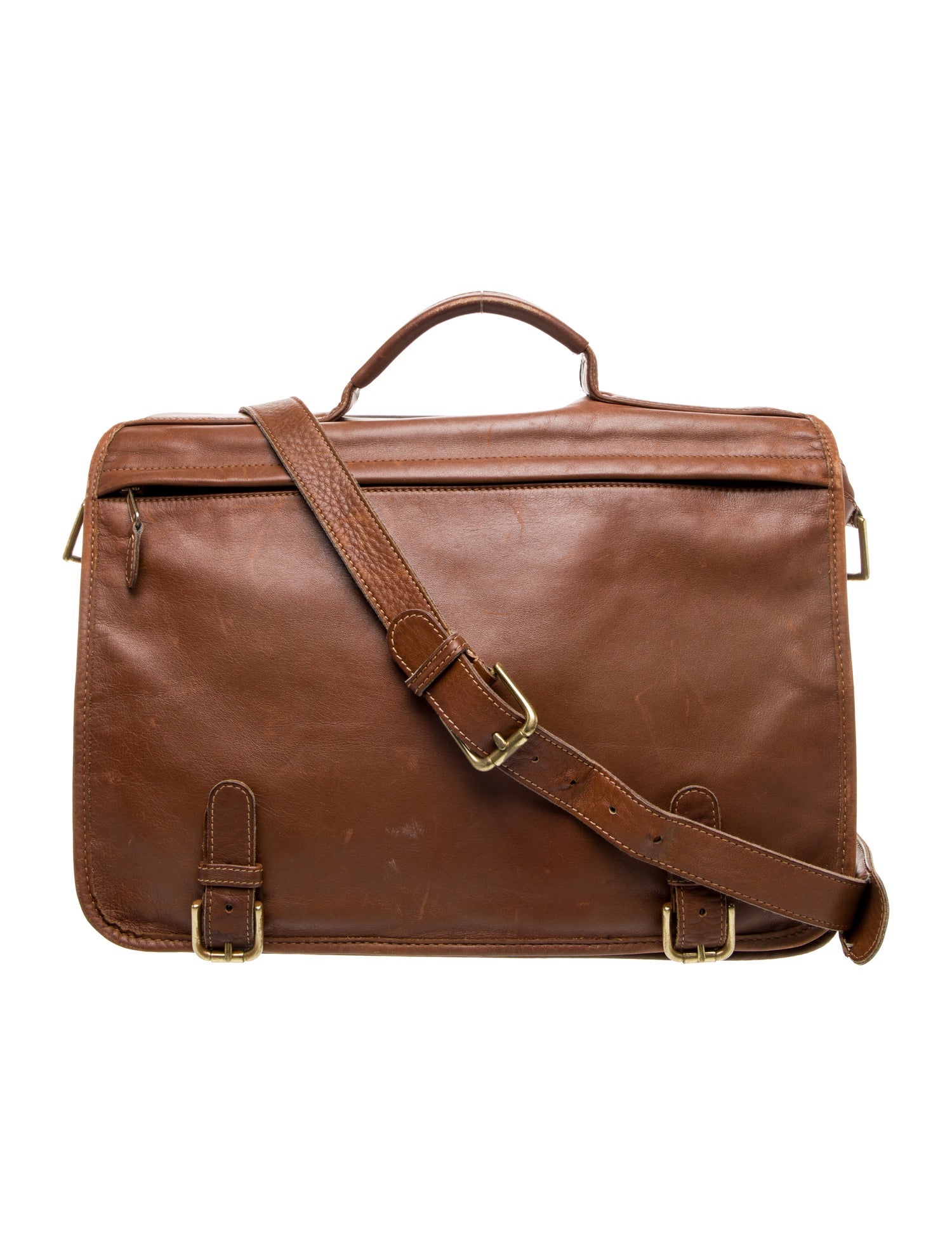 Coach Leather Messenger Bag