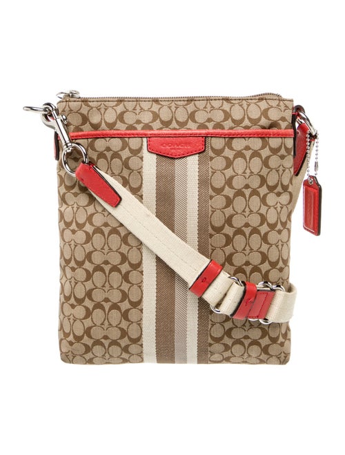 Coach Canvas Messenger Bag