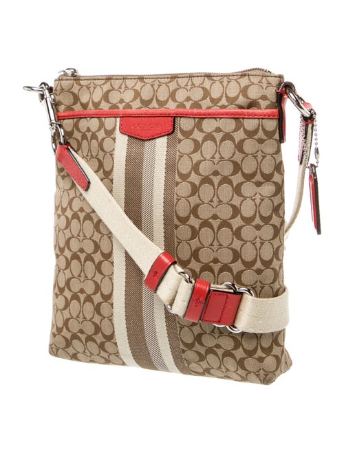 Coach Canvas Messenger Bag