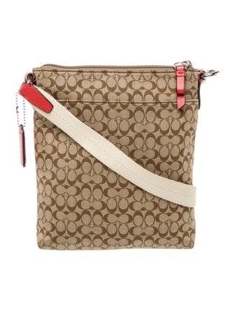 Coach Canvas Messenger Bag