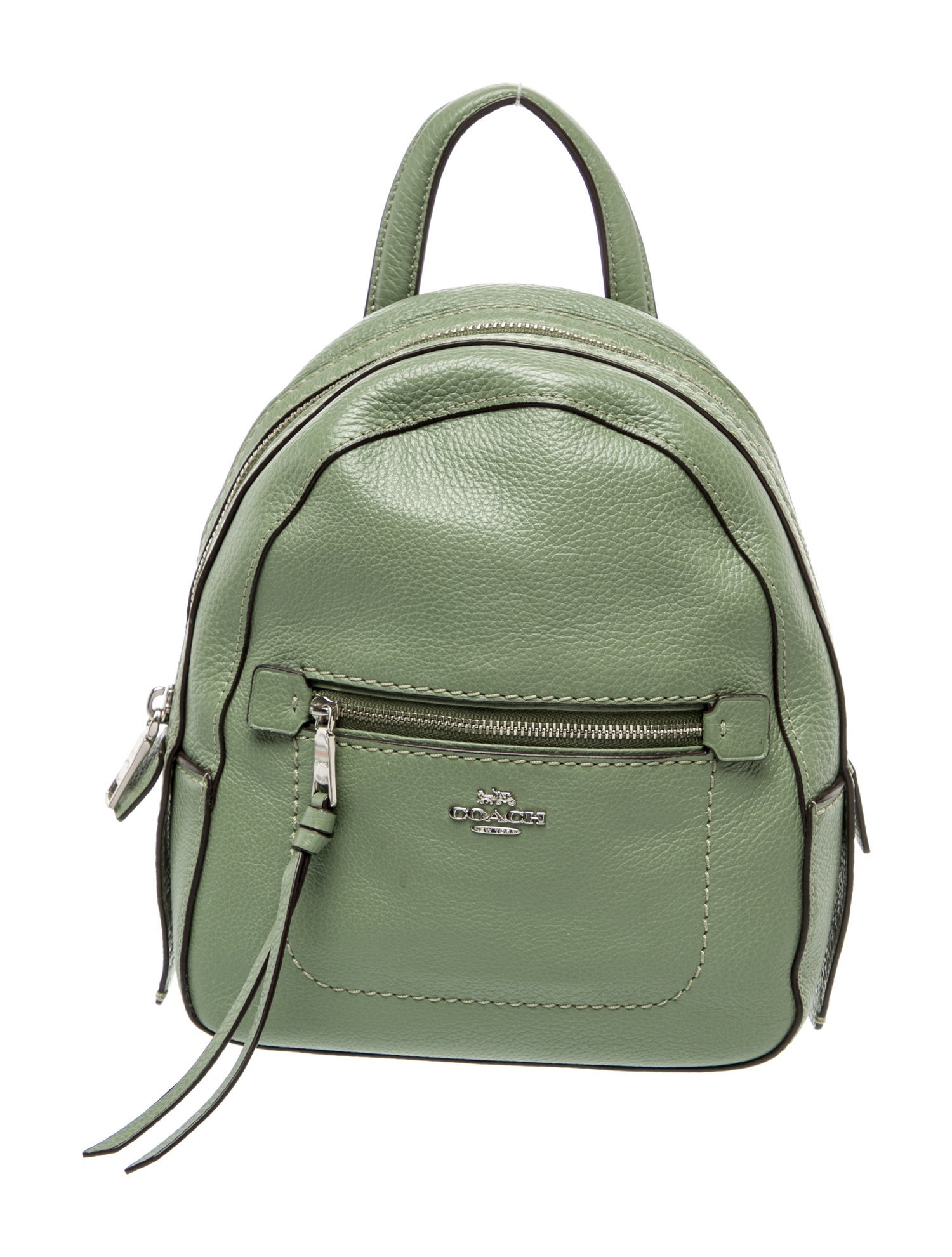 Coach Leather Backpack