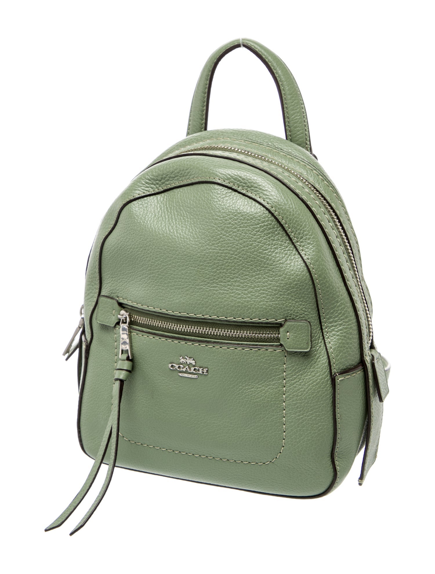Coach Leather Backpack