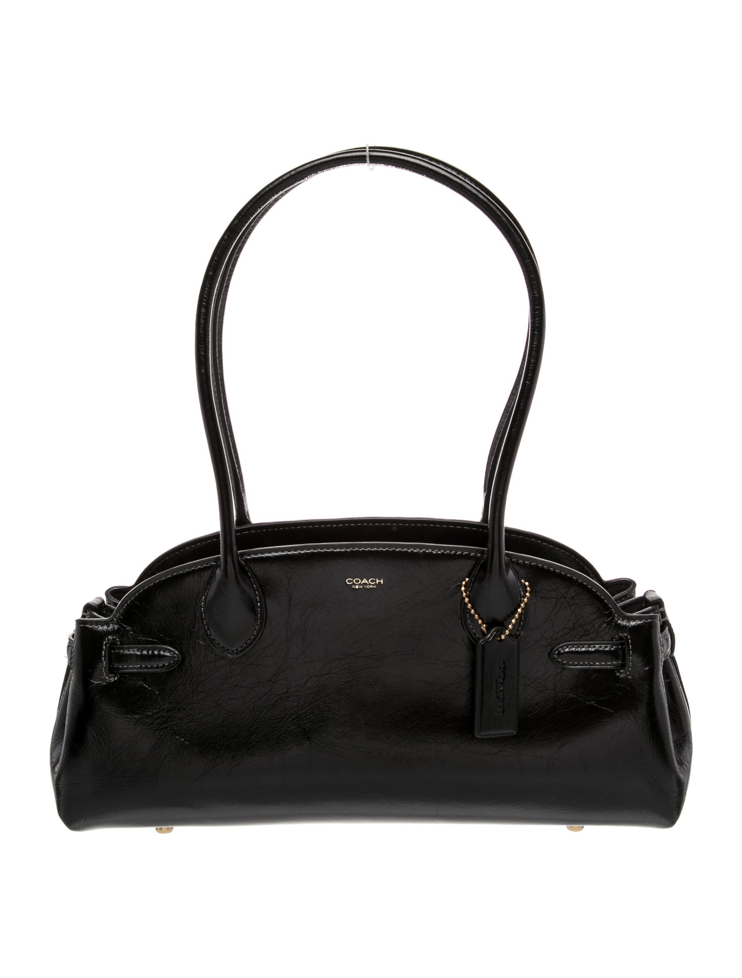 Coach Leather Top Handle Bag
