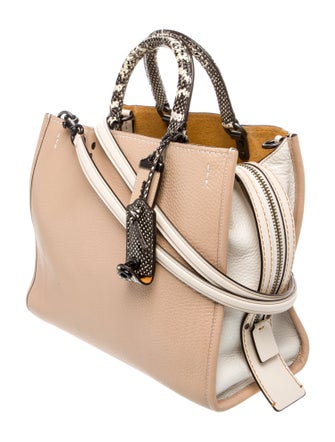 Coach Leather Top Handle Bag