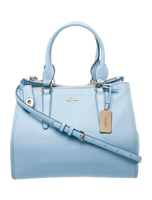 Coach Leather Top Handle Bag