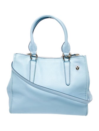 Coach Leather Top Handle Bag