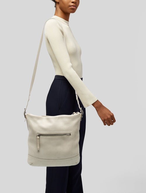 Coach Leather Messenger Bag