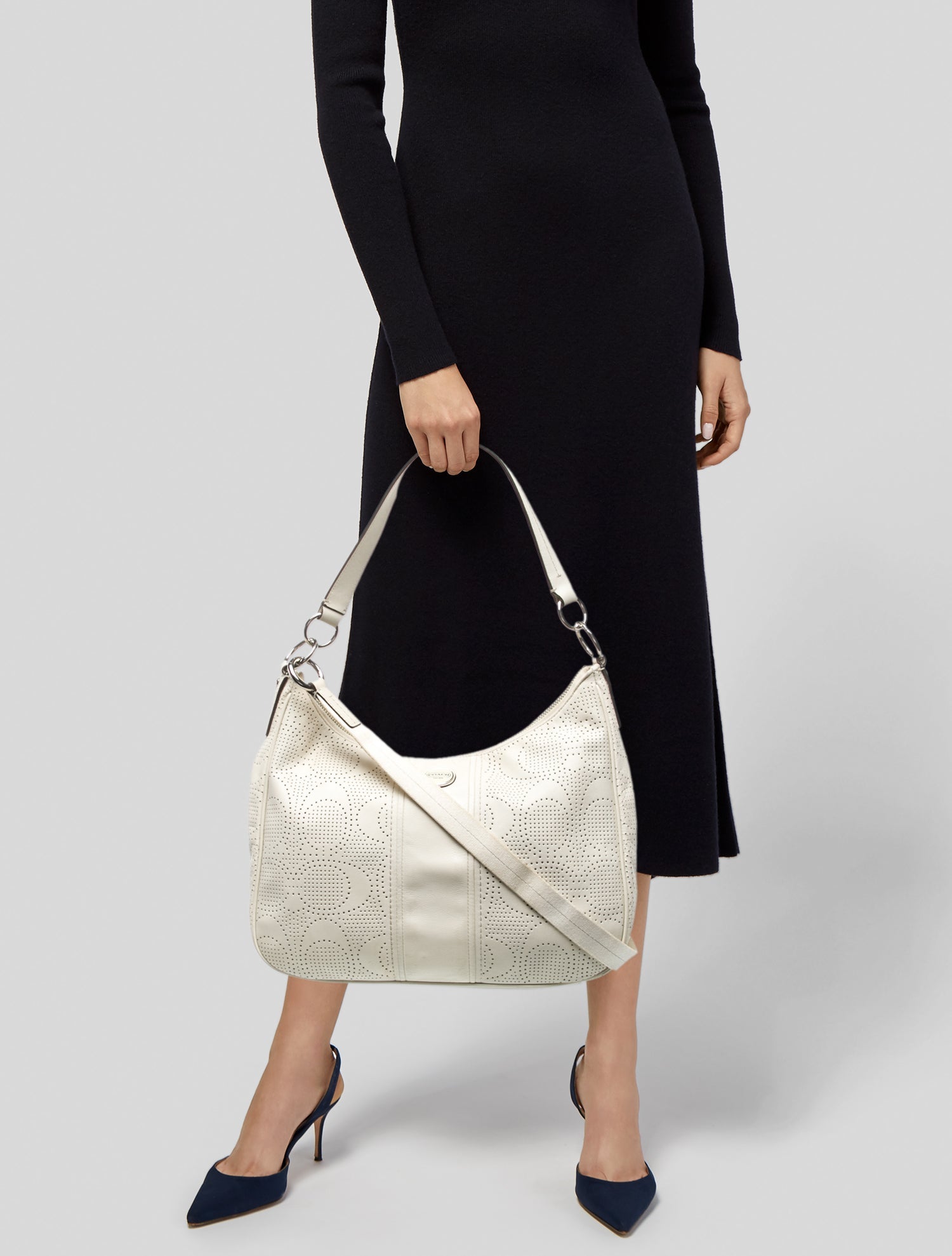 Coach Leather Shoulder Bag