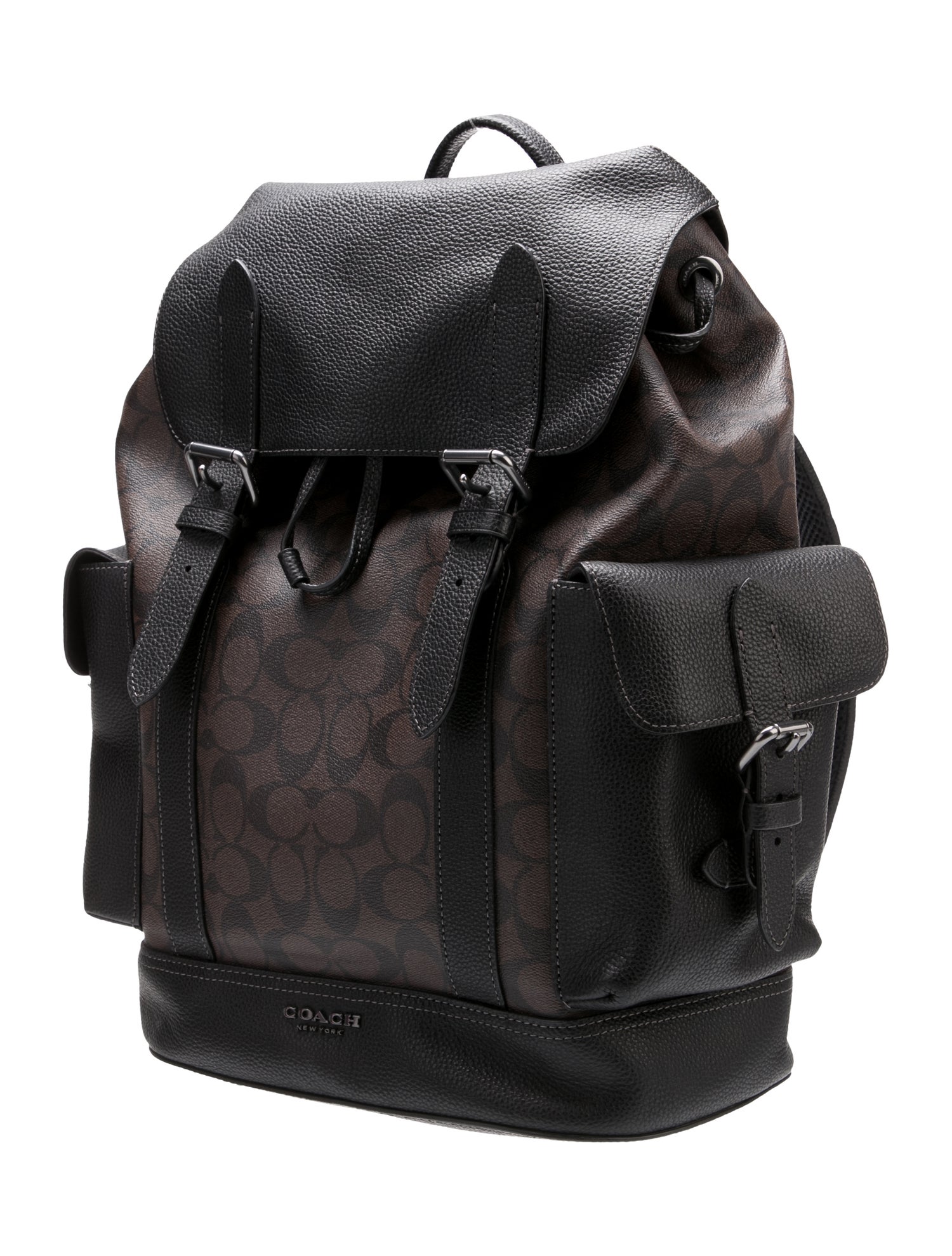 Coach Leather Backpack