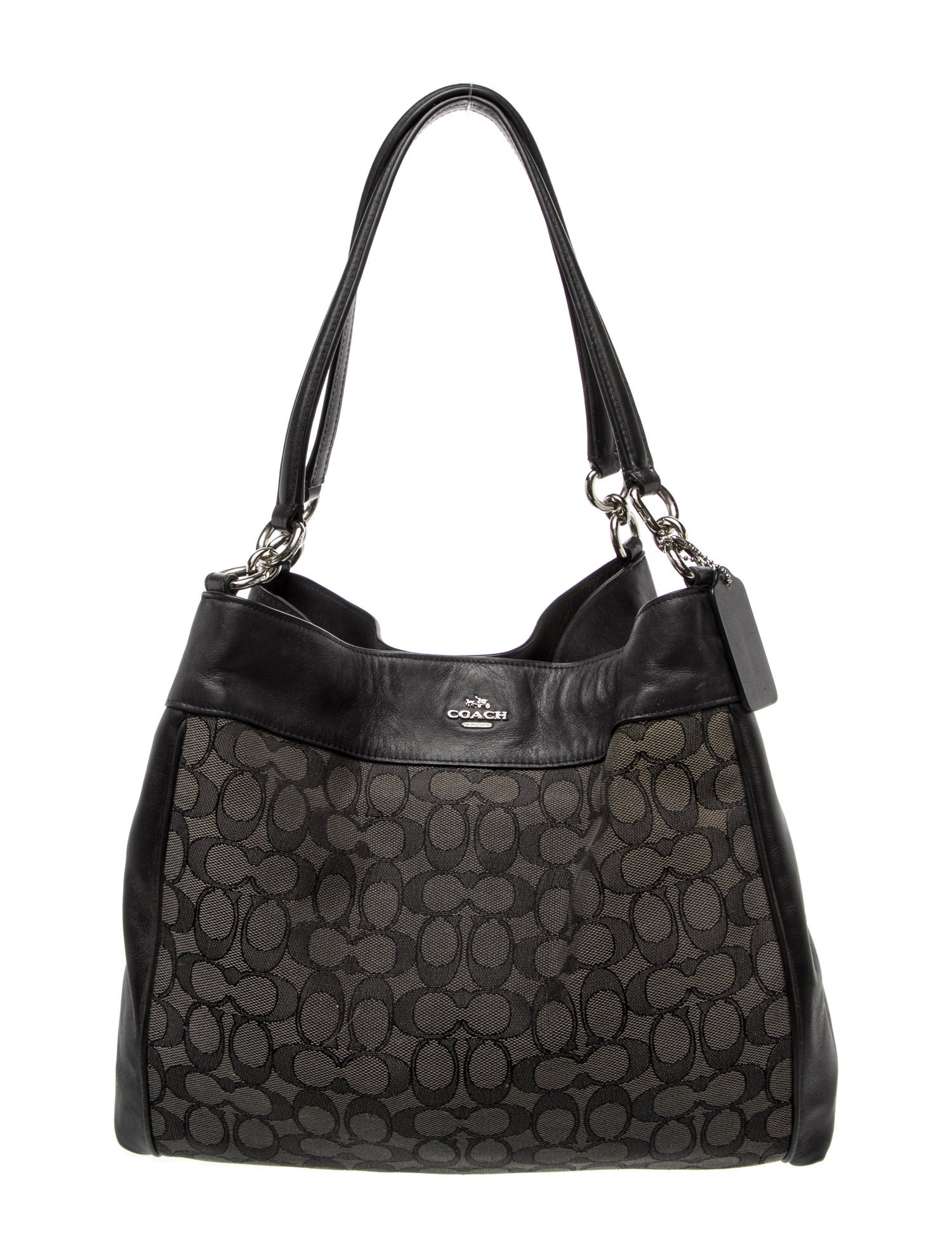 Coach Canvas Top Handle Bag