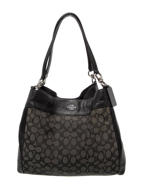 Coach Canvas Top Handle Bag