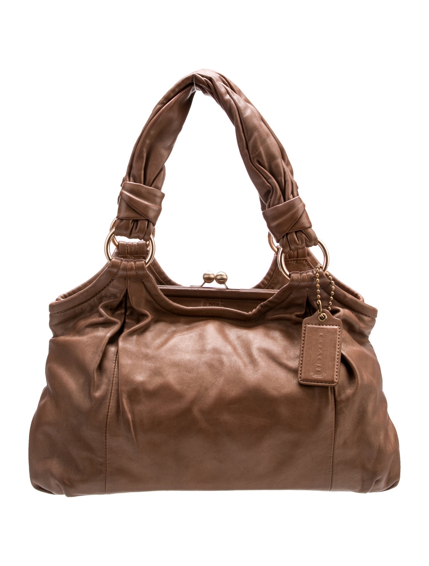 Coach Leather Shoulder Bag