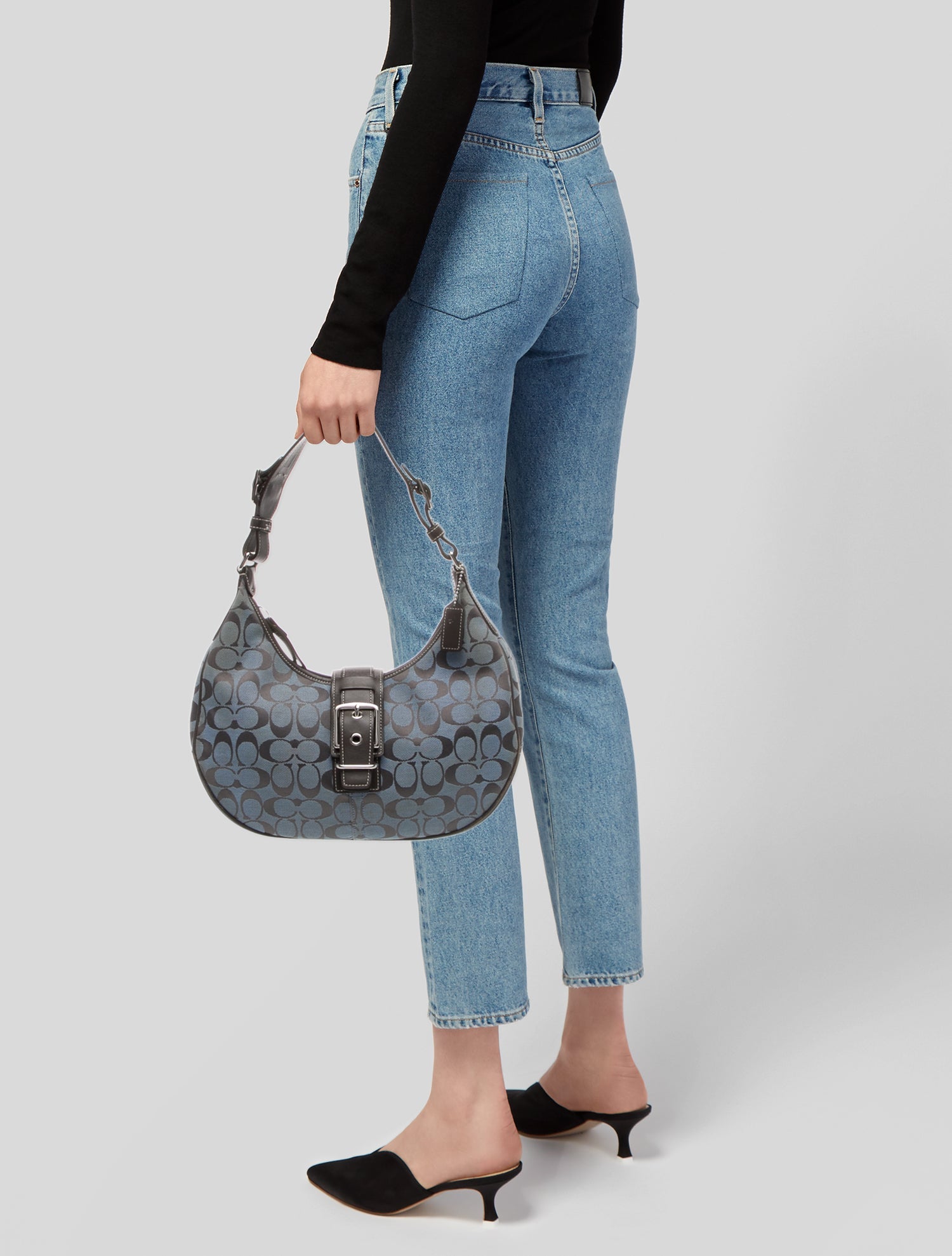 Coach Canvas Shoulder Bag