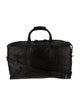 Coach Leather Weekender Bag