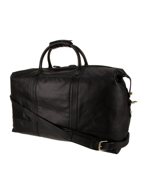 Coach Leather Weekender Bag