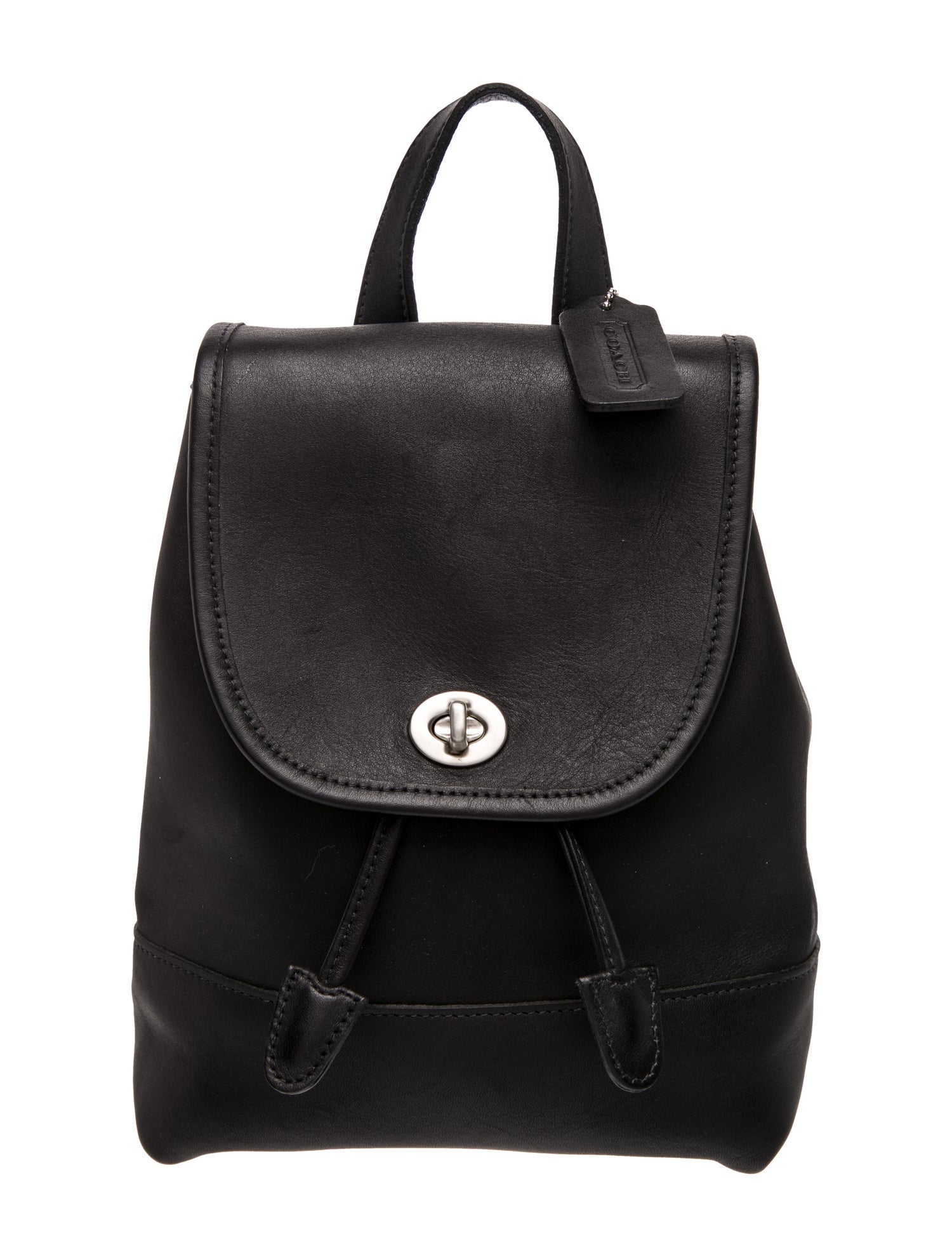 Coach Leather Backpack