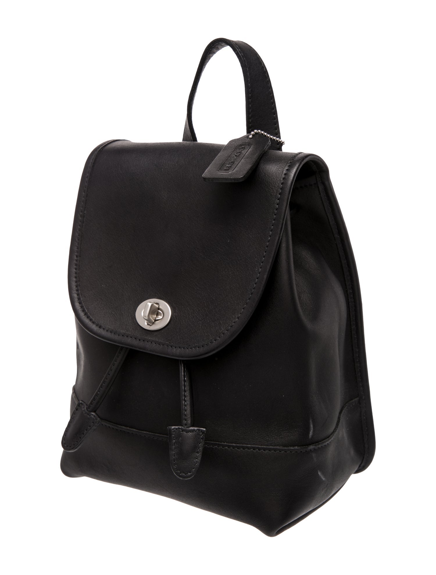 Coach Leather Backpack
